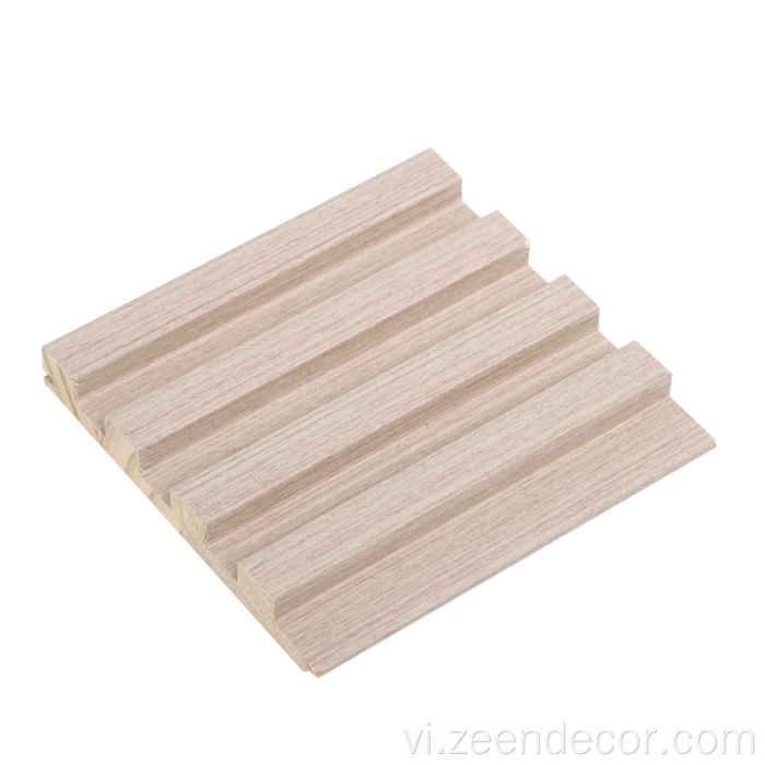 Trang trí 3D lưới tản nhiệt fluting wood wood bảng điều khiển
